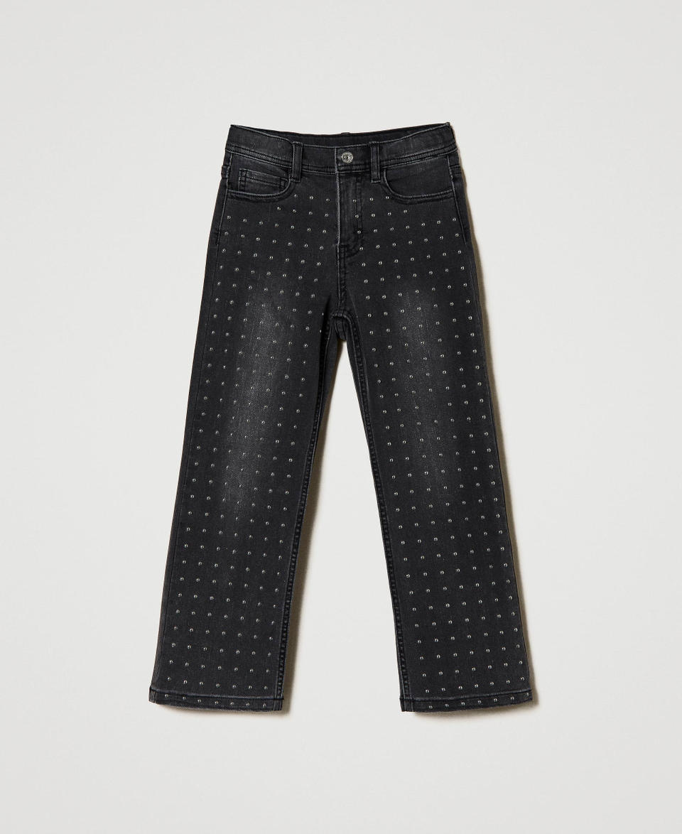 Twin Set Jeans cinque tasche con borchie Offerte