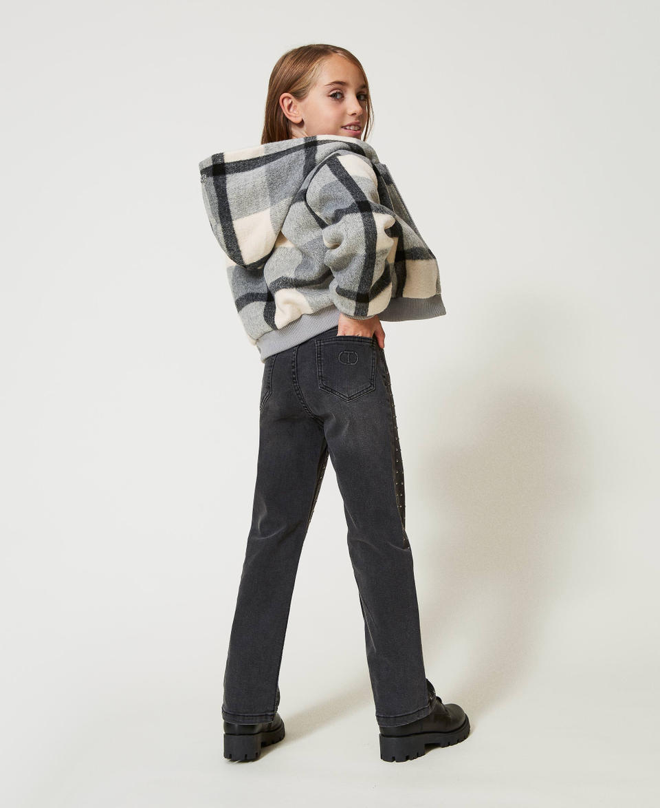 Twin Set Jeans cinque tasche con borchie Offerte