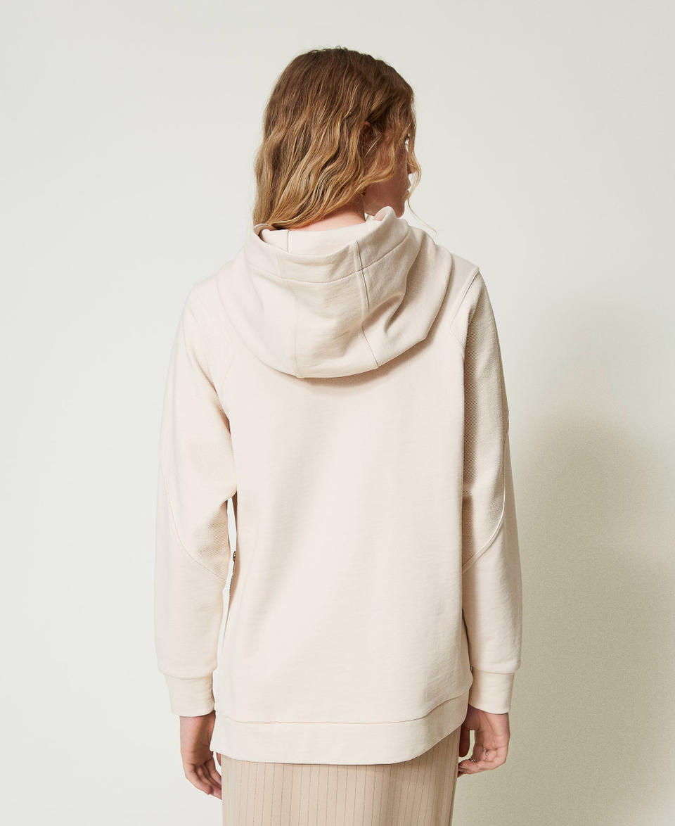 Twin Set Maxi felpa con logo Flash Sale