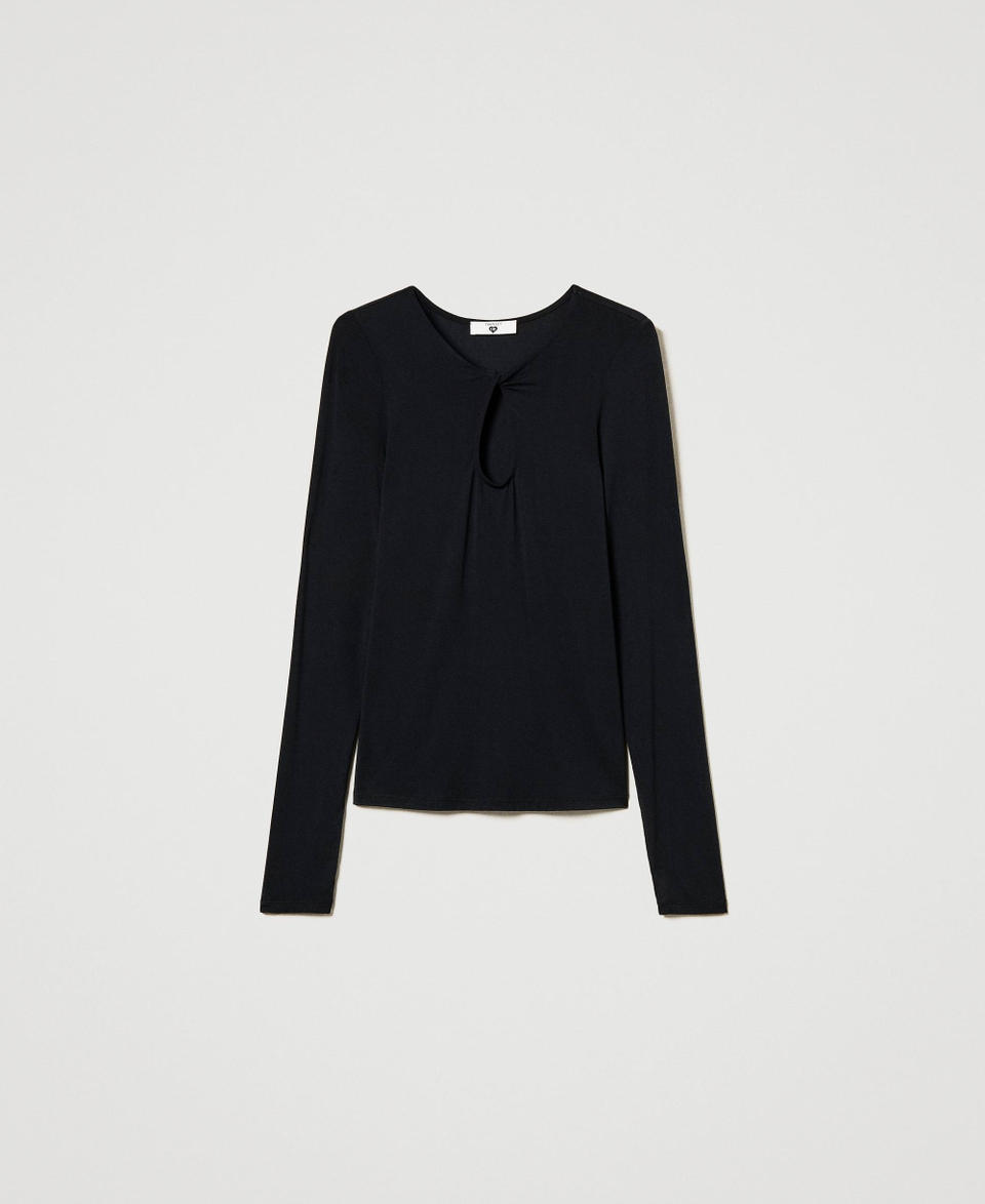 Twin Set T-shirt con cut-out Vendite stagionali