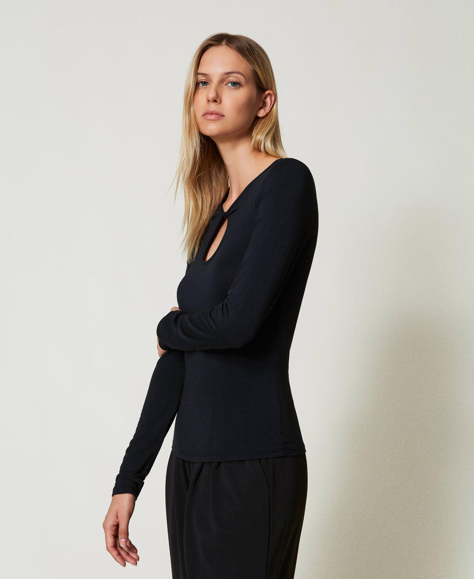 Twin Set T-shirt con cut-out Vendite stagionali