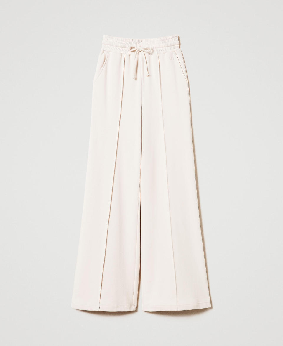 Twin Set Pantaloni a palazzo in felpa Cyber Monday
