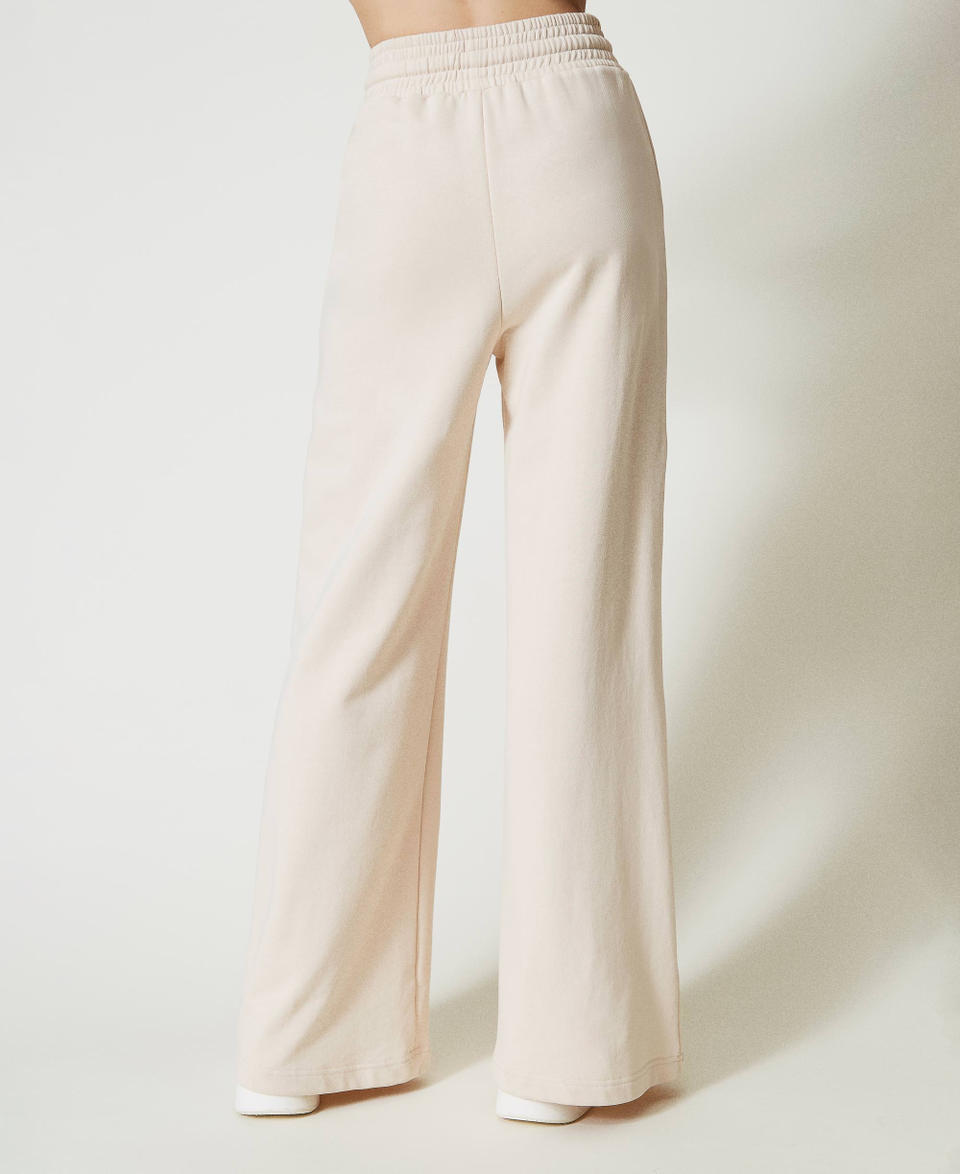 Twin Set Pantaloni a palazzo in felpa Cyber Monday