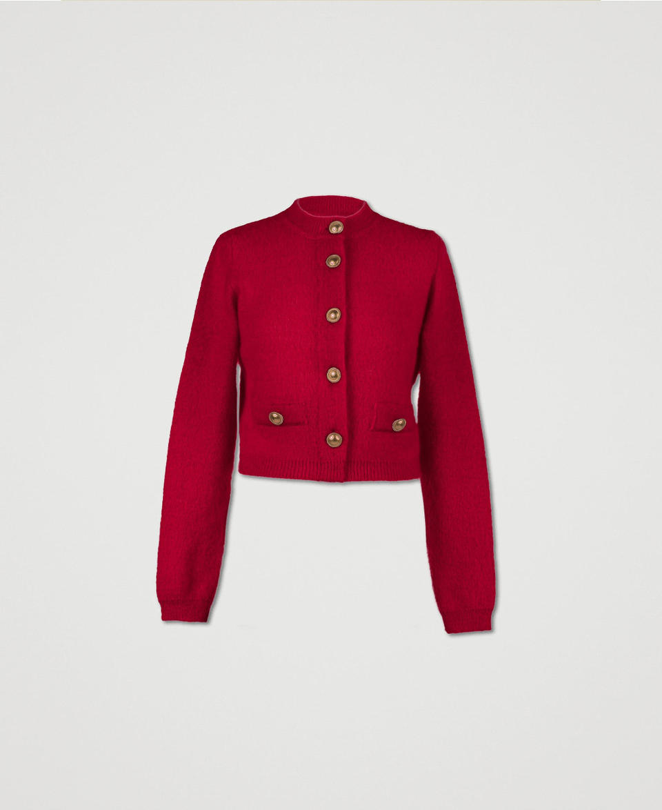 Twin Set Cardigan 'Anne' in misto mohair Lightning offer