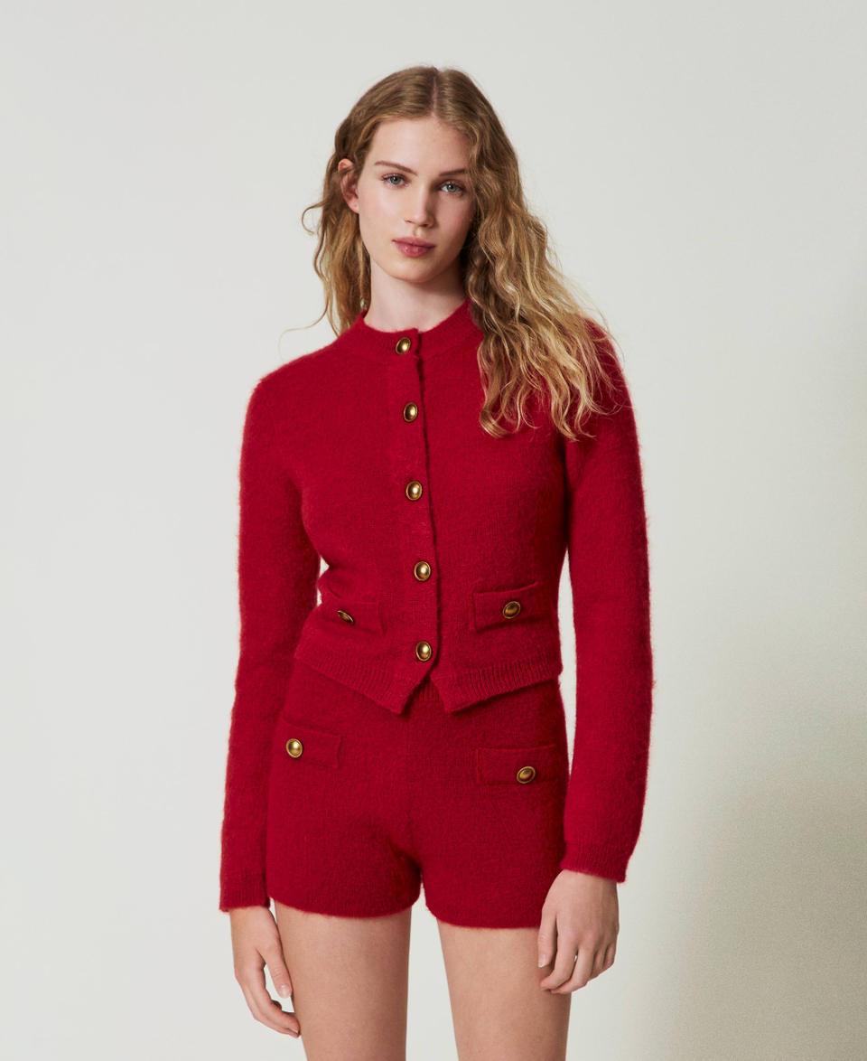 Twin Set Cardigan 'Anne' in misto mohair Lightning offer