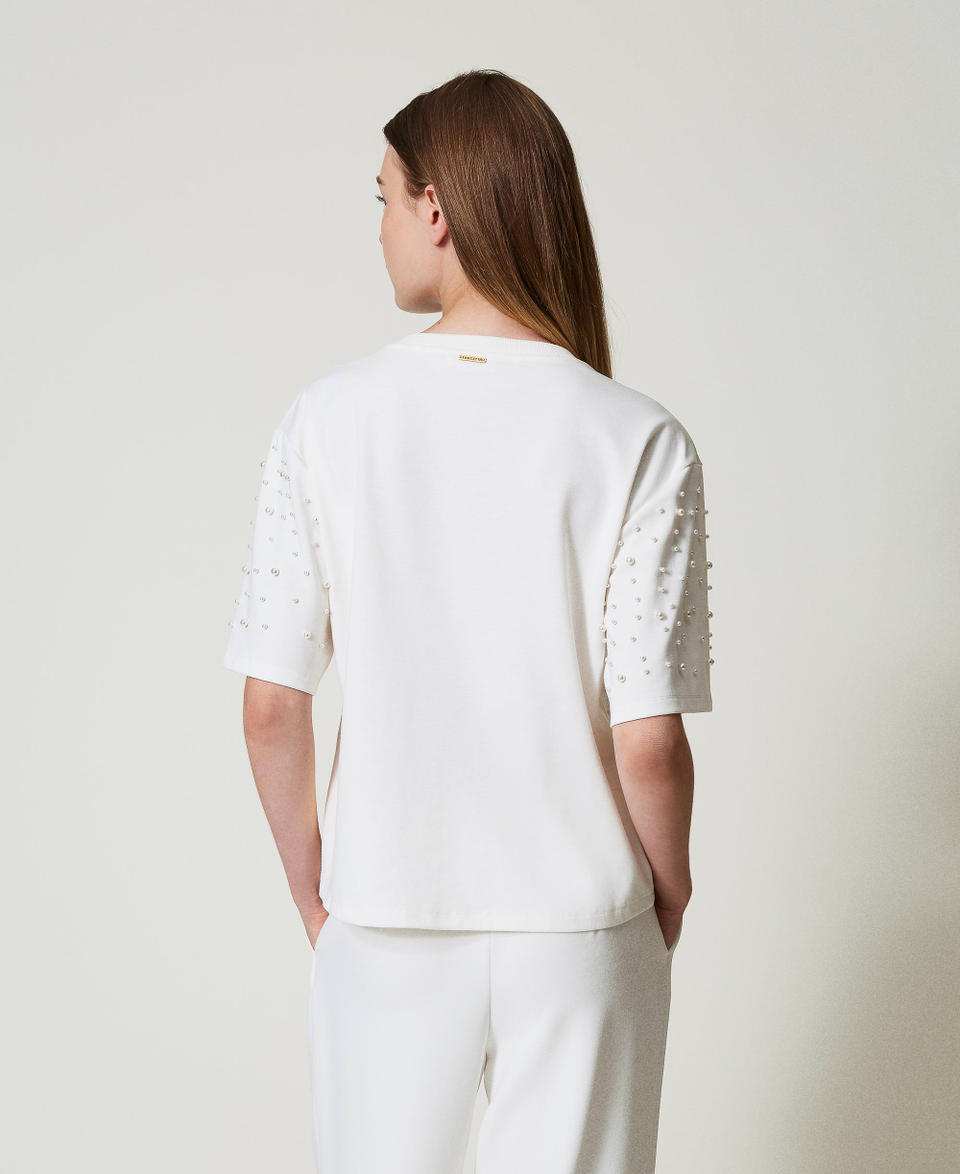 Twin Set T-shirt con perle Enormi risparmi