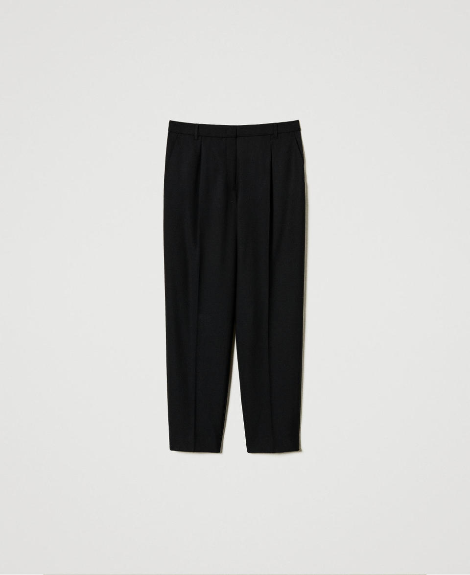 Twin Set Pantaloni in serge misto lana Enormi sconti