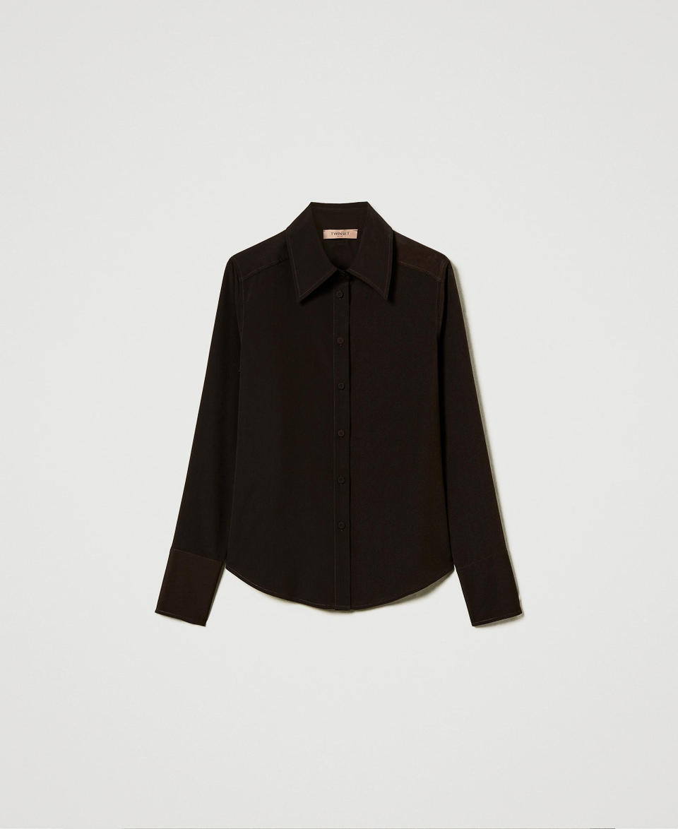 Twin Set Camicia in crêpe de Chine 2025