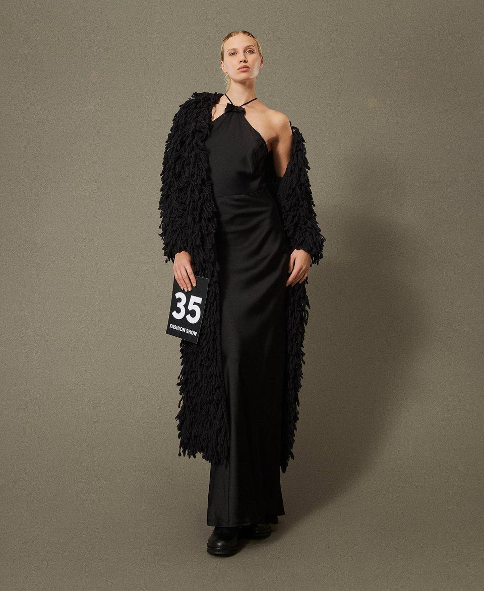 Twin Set Cappotto 'Elizabeth' in maglia bouclé Offerte giornaliere