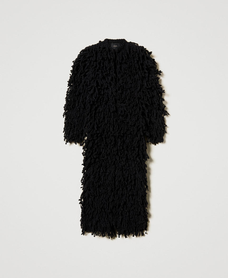 Twin Set Cappotto 'Elizabeth' in maglia bouclé Offerte giornaliere