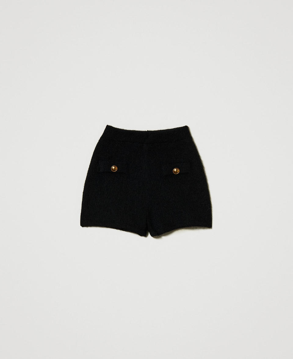 Twin Set Shorts 'Emily' in maglia misto mohair Ultimi tre giorni