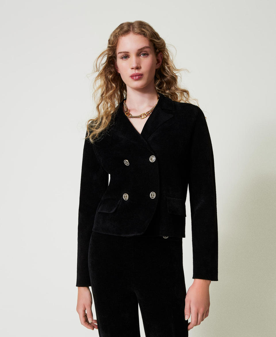 Twin Set Giacca in maglia con bottoni Oval T Offerta speciale della fabbrica