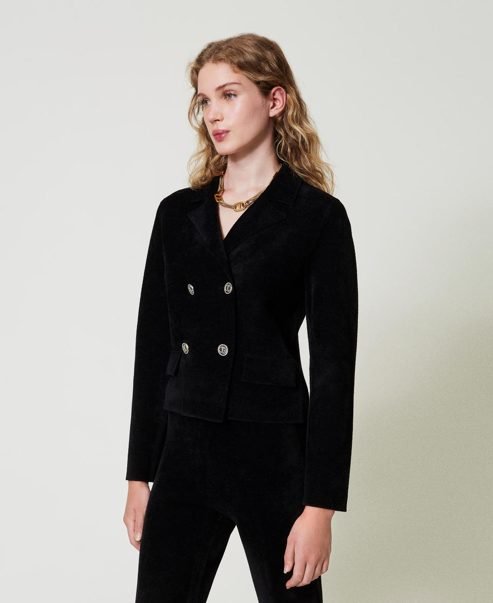 Twin Set Giacca in maglia con bottoni Oval T Offerta speciale della fabbrica