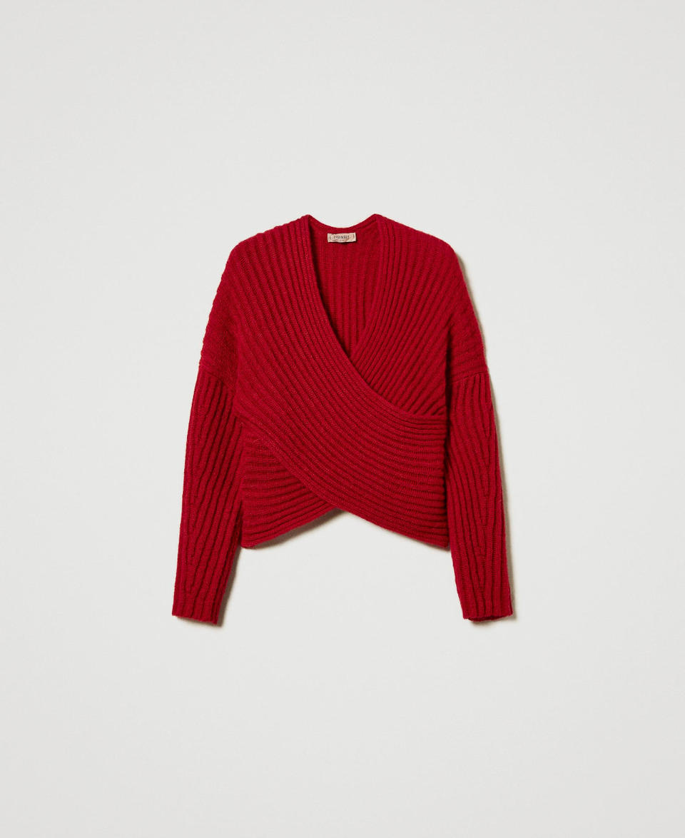 Twin Set Maglia doppio uso in misto mohair Fino al 55% di sconto