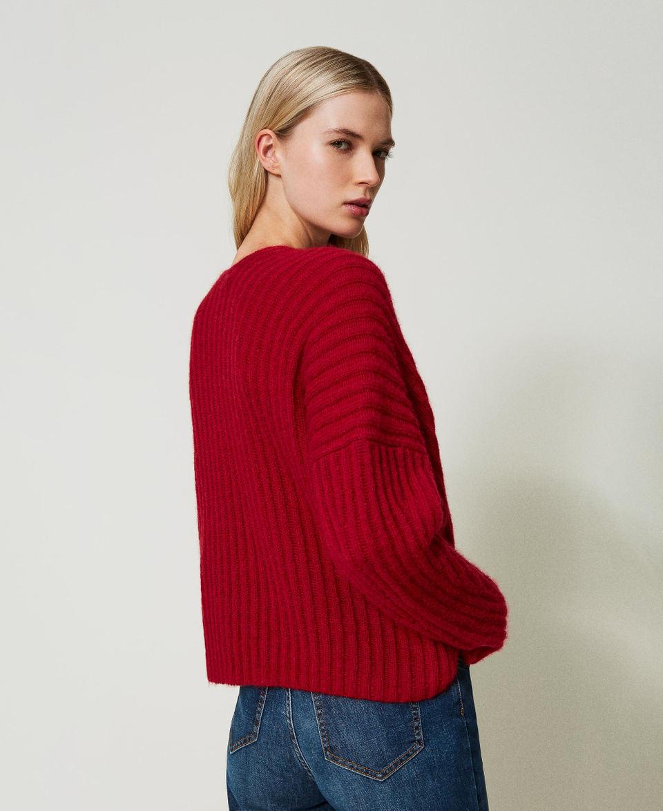 Twin Set Maglia doppio uso in misto mohair Fino al 55% di sconto