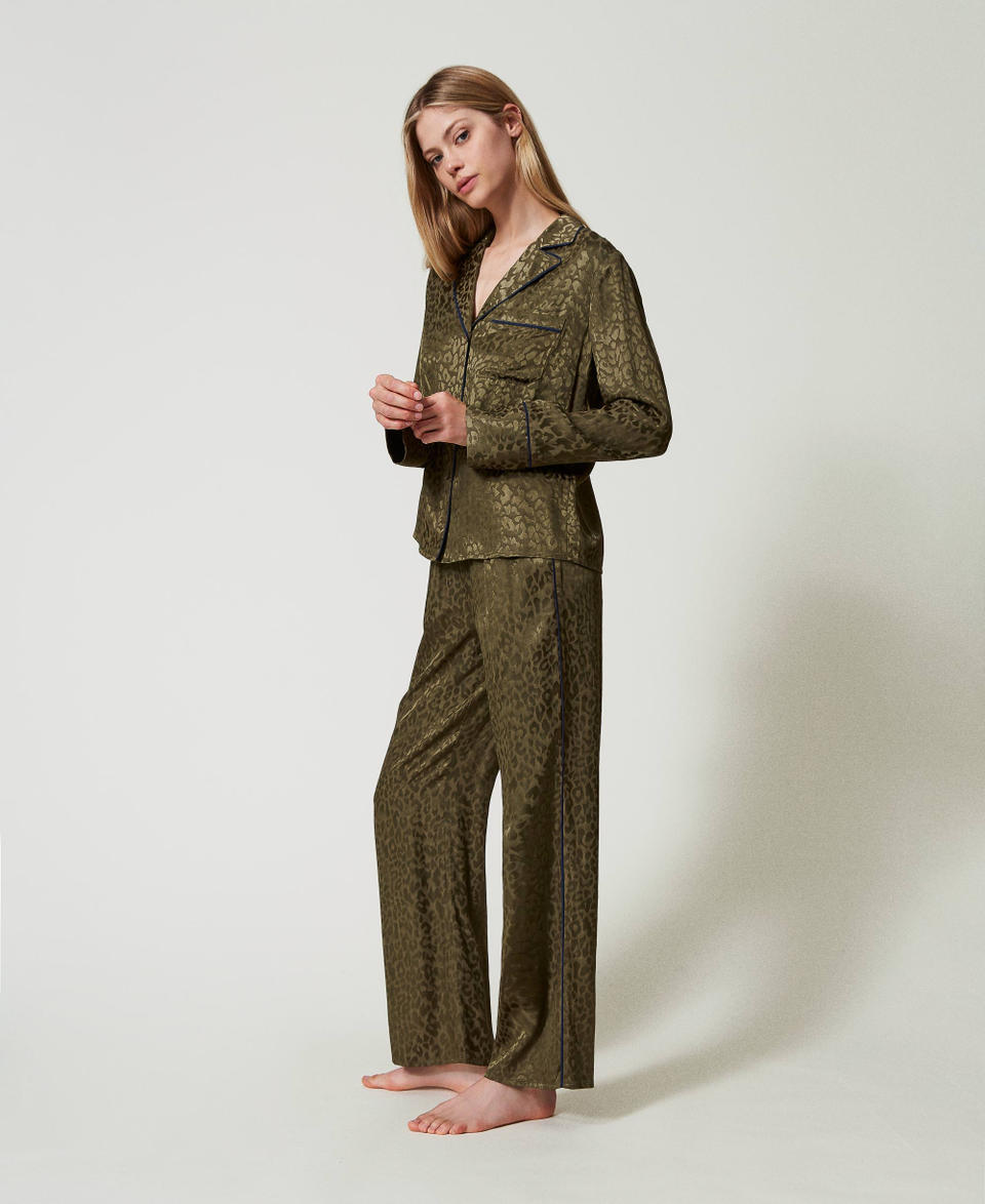 Twin Set Pigiama a uomo in raso jacquard 50% di sconto con spedizione gratuita