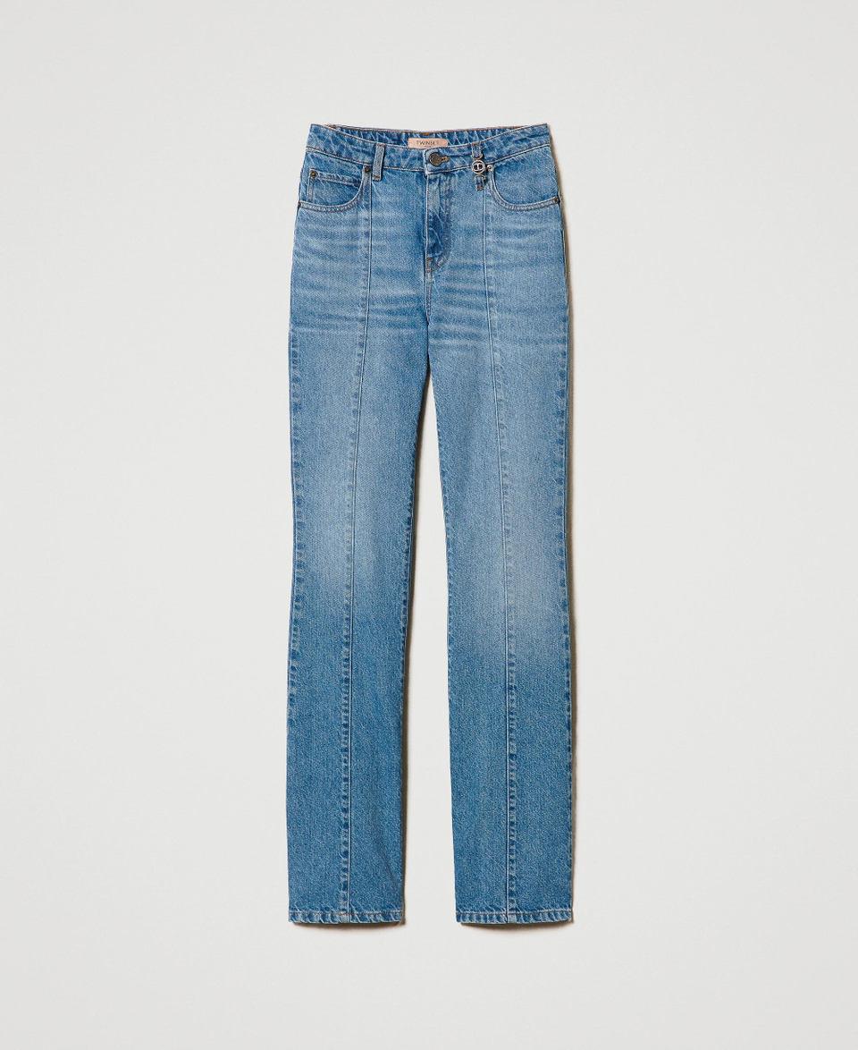 Twin Set Pantaloni Jeans flare cinque tasche Flash Sale