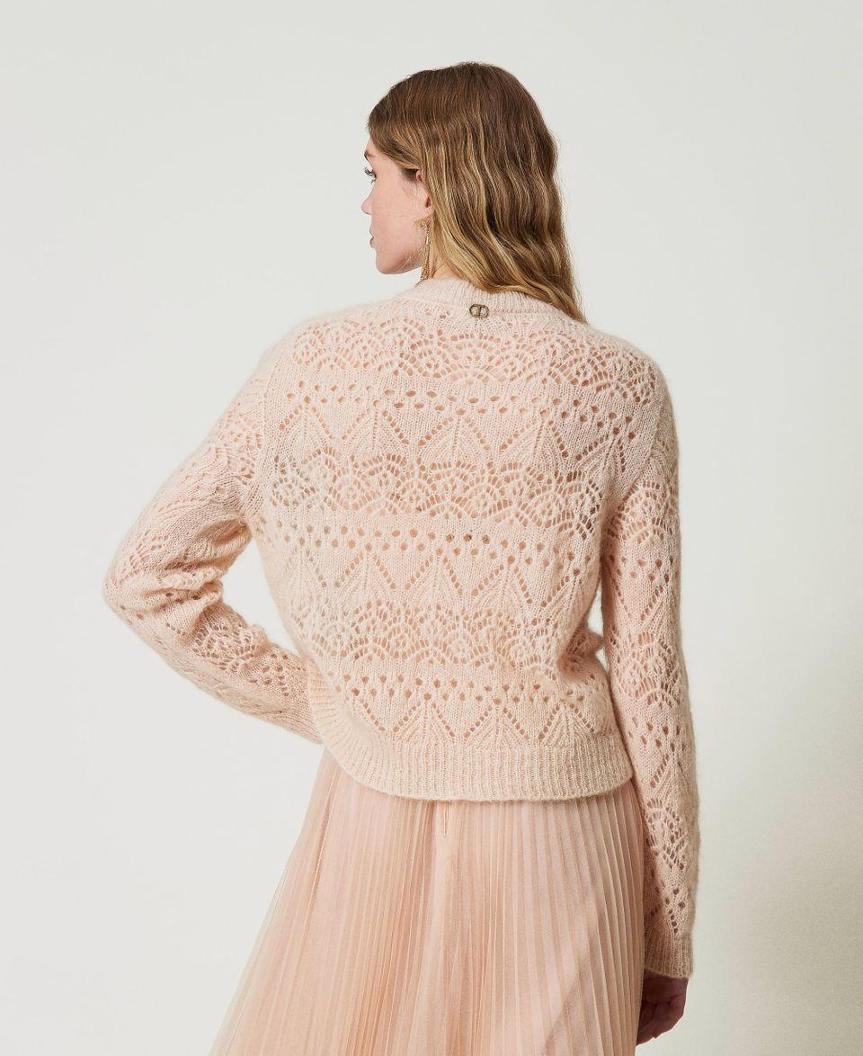 Twin Set Maglia in misto mohair mix di punti Black Friday
