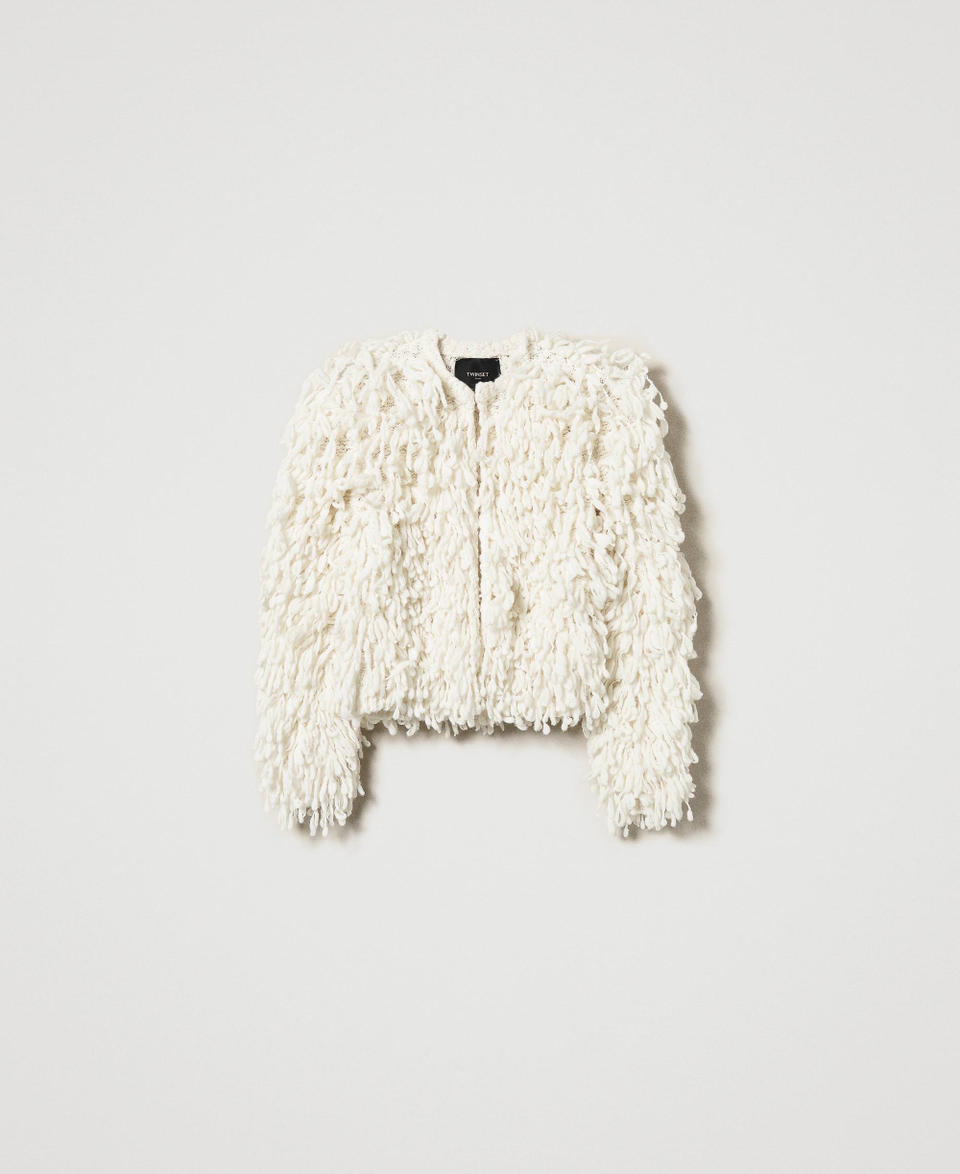 Twin Set Giacca 'Elizabeth' in maglia bouclé Grandi sconti