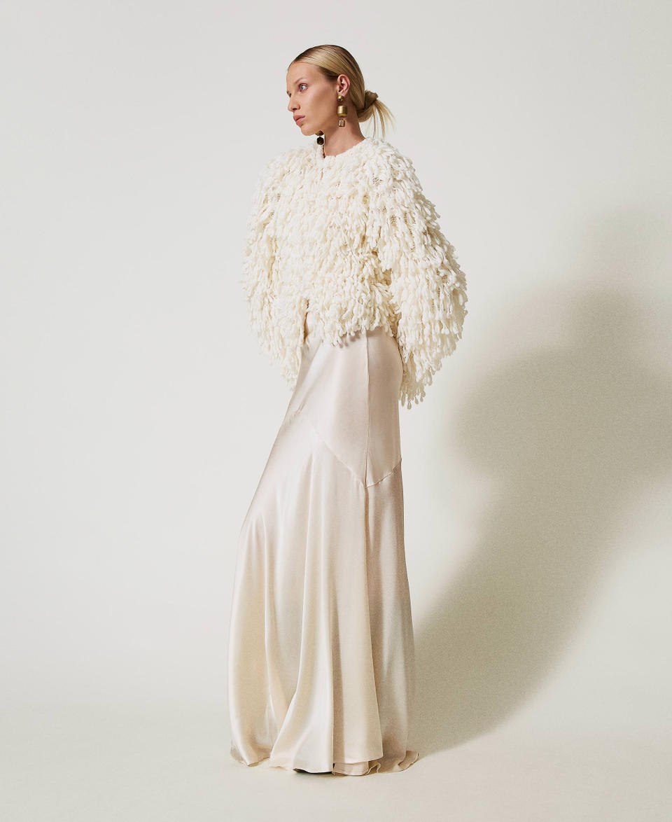 Twin Set Giacca 'Elizabeth' in maglia bouclé Grandi sconti