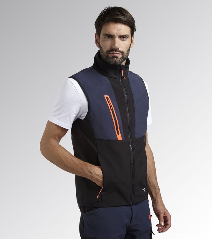 Utility Diadora VEST SOFTSHELL HYBRID Gilet da lavoro Consegna Veloce