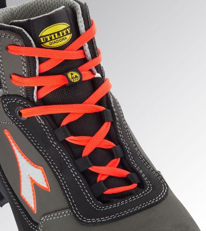 Utility Diadora SHARK STA IMP LEAT MID S3S FO SR SC ESD Scarpa antinfortunistica alta Italia