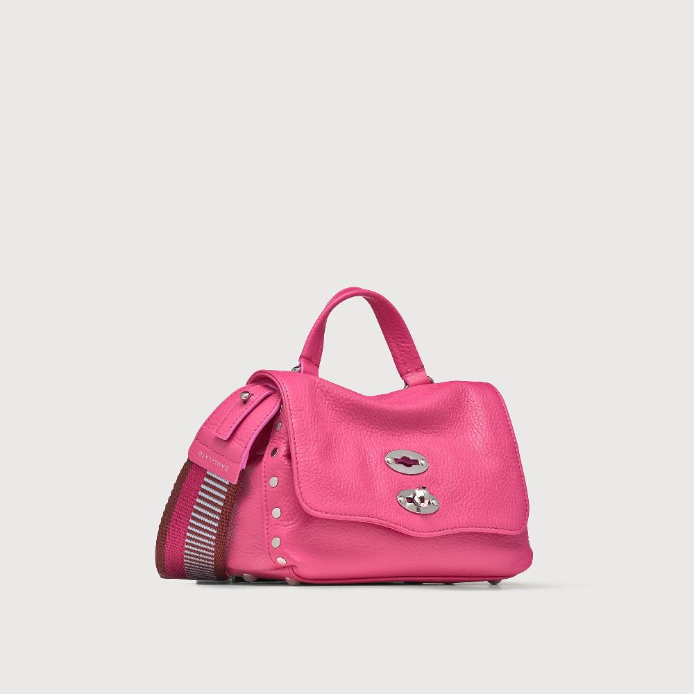 Zanellato BORSA POSTINA® BABY IN PELLE MARTELLATA PINK ORCHIDEA | Zanellato 2025