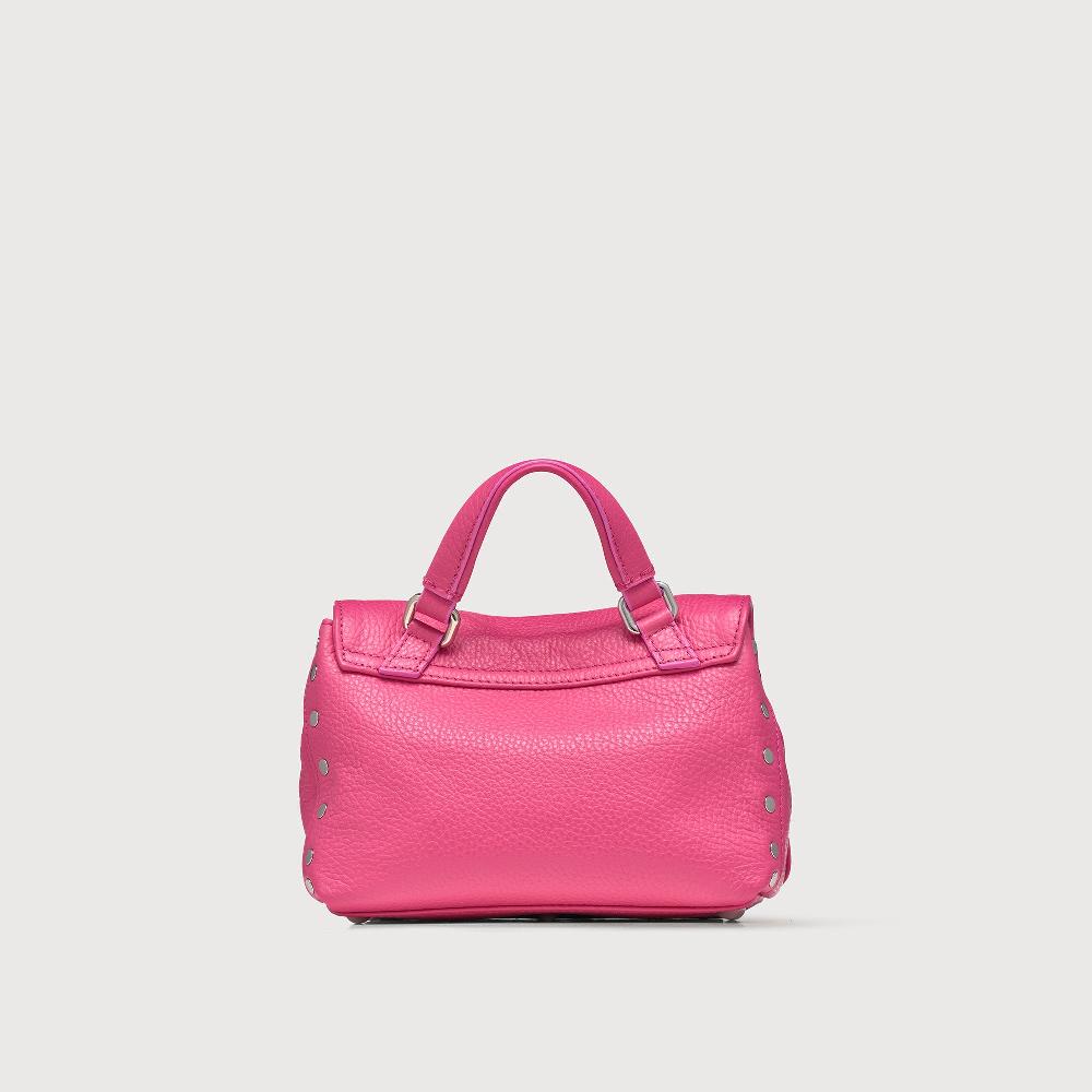 Zanellato BORSA POSTINA® BABY IN PELLE MARTELLATA PINK ORCHIDEA | Zanellato 2025