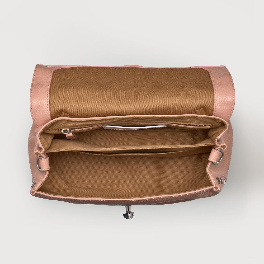 Zanellato BORSA POSTINA® SMALL IN PELLE MARTELLATA PINK NUDE | Zanellato Promozione