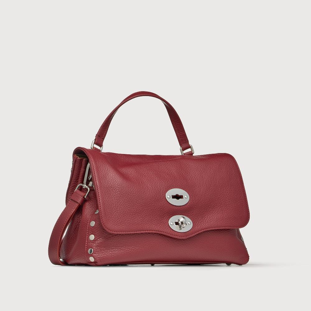 Zanellato BORSA POSTINA® SMALL IN PELLE MARTELLATA RED OPERA | Zanellato Acquista Ora