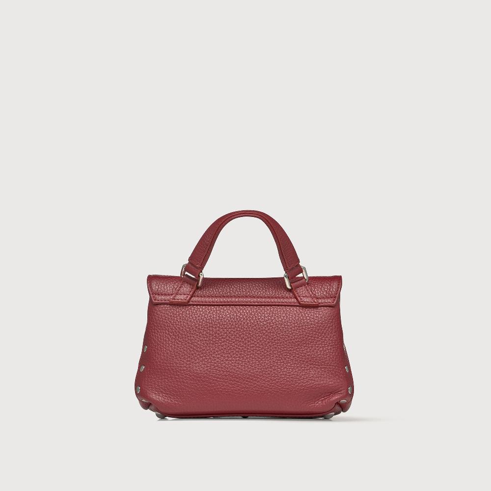 Zanellato BORSA POSTINA® BABY IN PELLE MARTELLATA RED OPERA | Zanellato Consegna Veloce