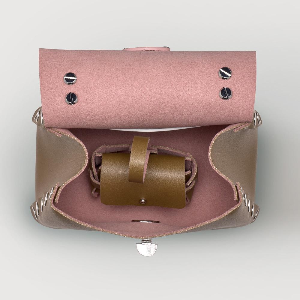 Zanellato BORSA POSTINA® SUPER BABY IN PELLE RIGENERATA GREEN PANTELLERIA | Zanellato Sconto