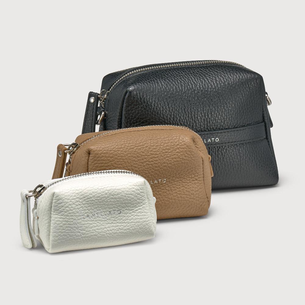 Zanellato BORSA MATRIOSKA UNICA IN PELLE MARTELLATA BLACK MULTI | Zanellato Hotsell