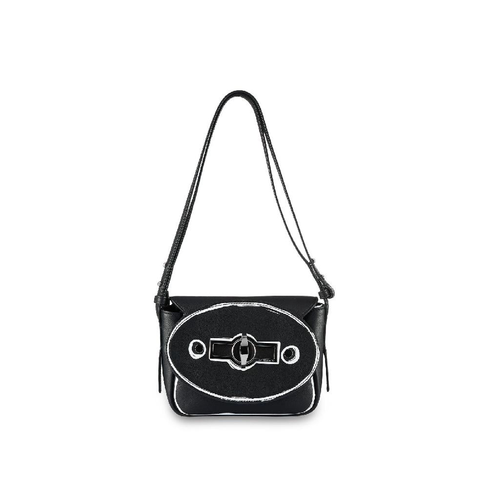 Zanellato BORSA TINA SMALL IN PELLE LISCIA BLACK NERO | Zanellato