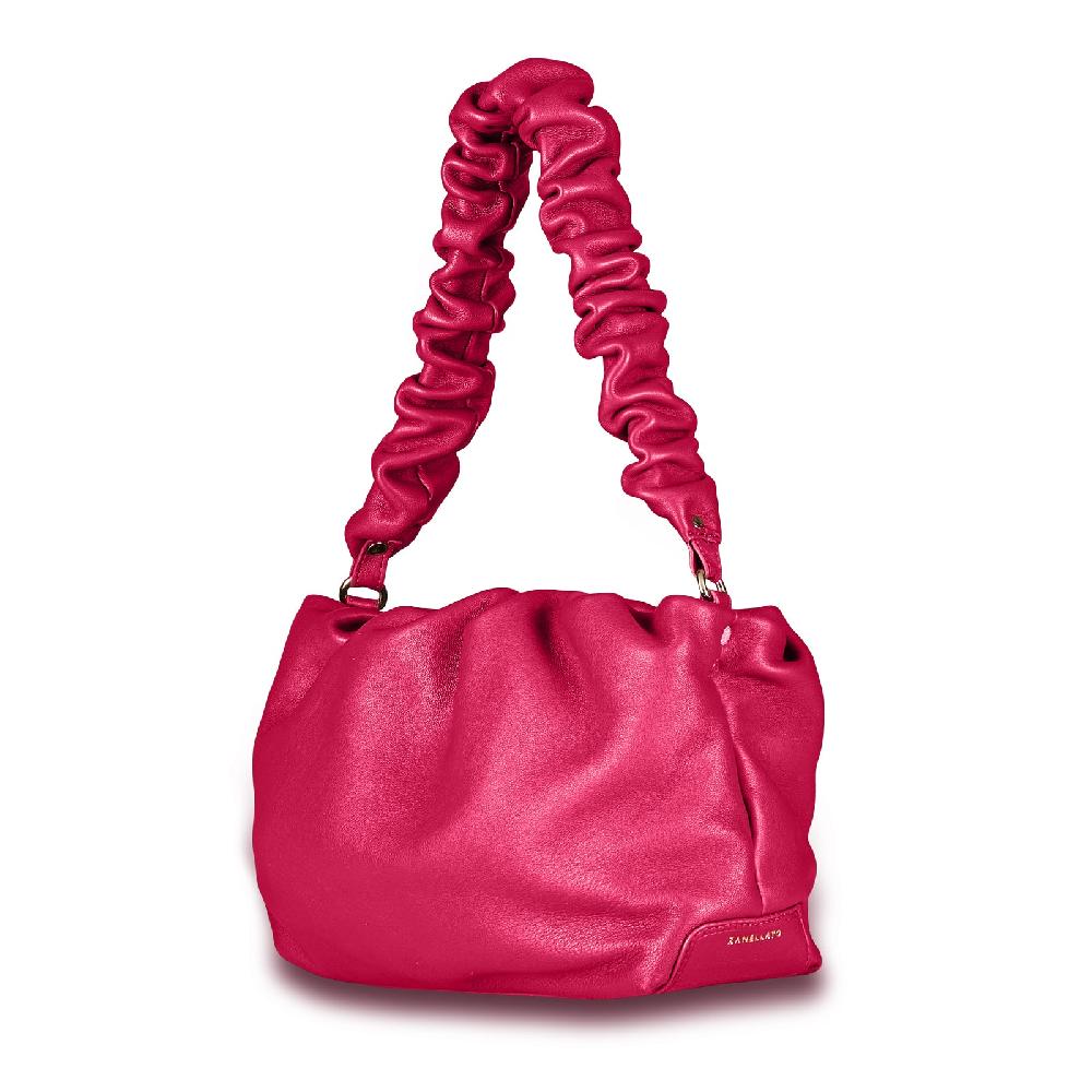 Zanellato BORSA TULIPA UNICA IN PELLE LISCIA ROSE ORCHIDEA | Zanellato Italia