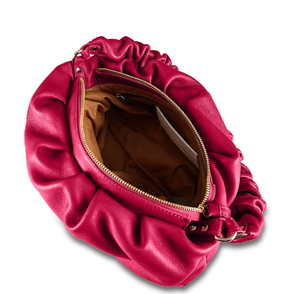 Zanellato BORSA TULIPA UNICA IN PELLE LISCIA ROSE ORCHIDEA | Zanellato Italia