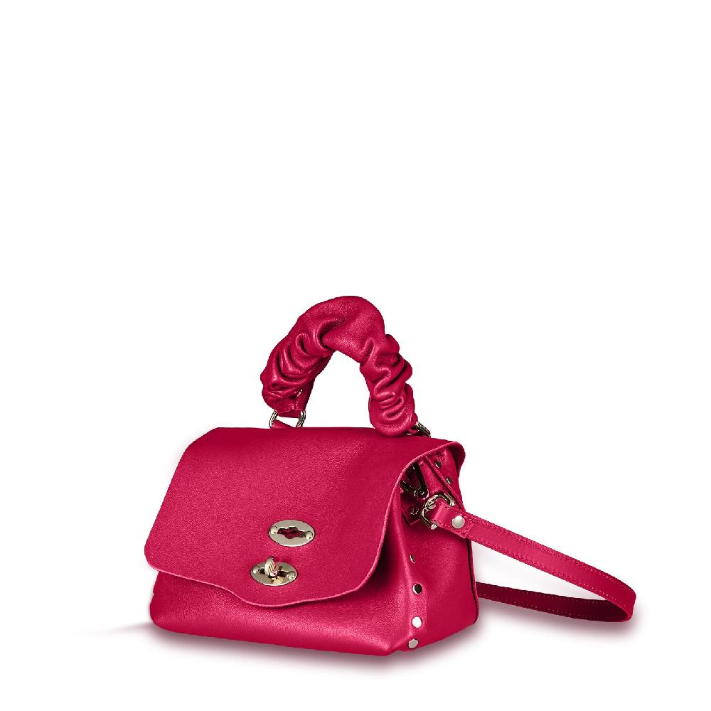 Zanellato BORSA POSTINA® BABY IN PELLE LISCIA ROSE ORCHIDEA | Zanellato Vendita