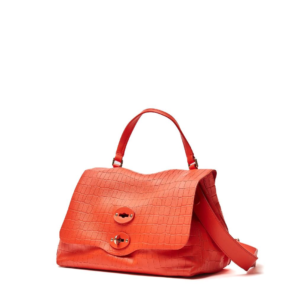 Zanellato BORSA POSTINA® SMALL IN PELLE STAMPATA RED MEDUSA | Zanellato Promozione