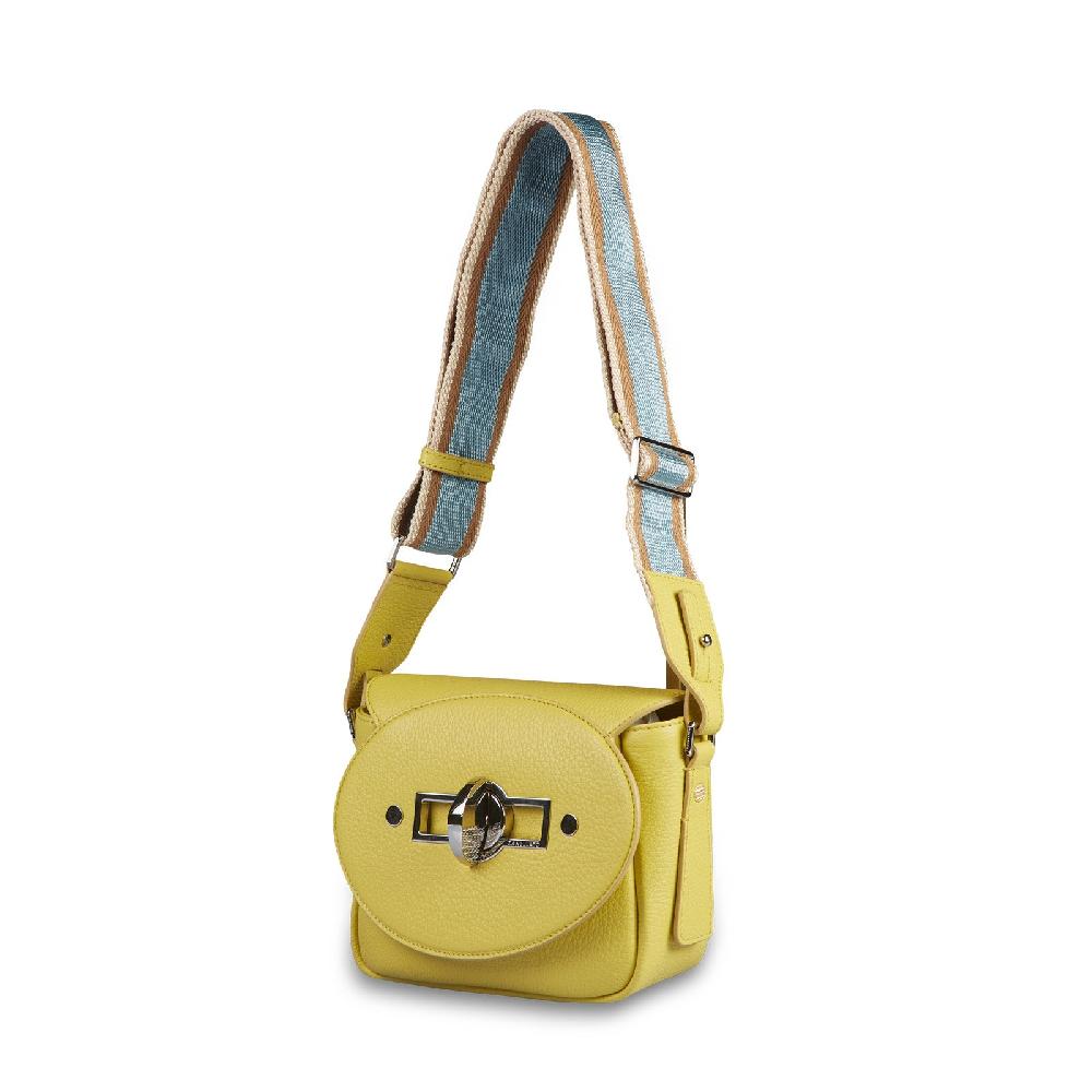 Zanellato BORSA TINA SMALL IN PELLE MARTELLATA GIALLO TUSCAN | Zanellato Qualità Garantita