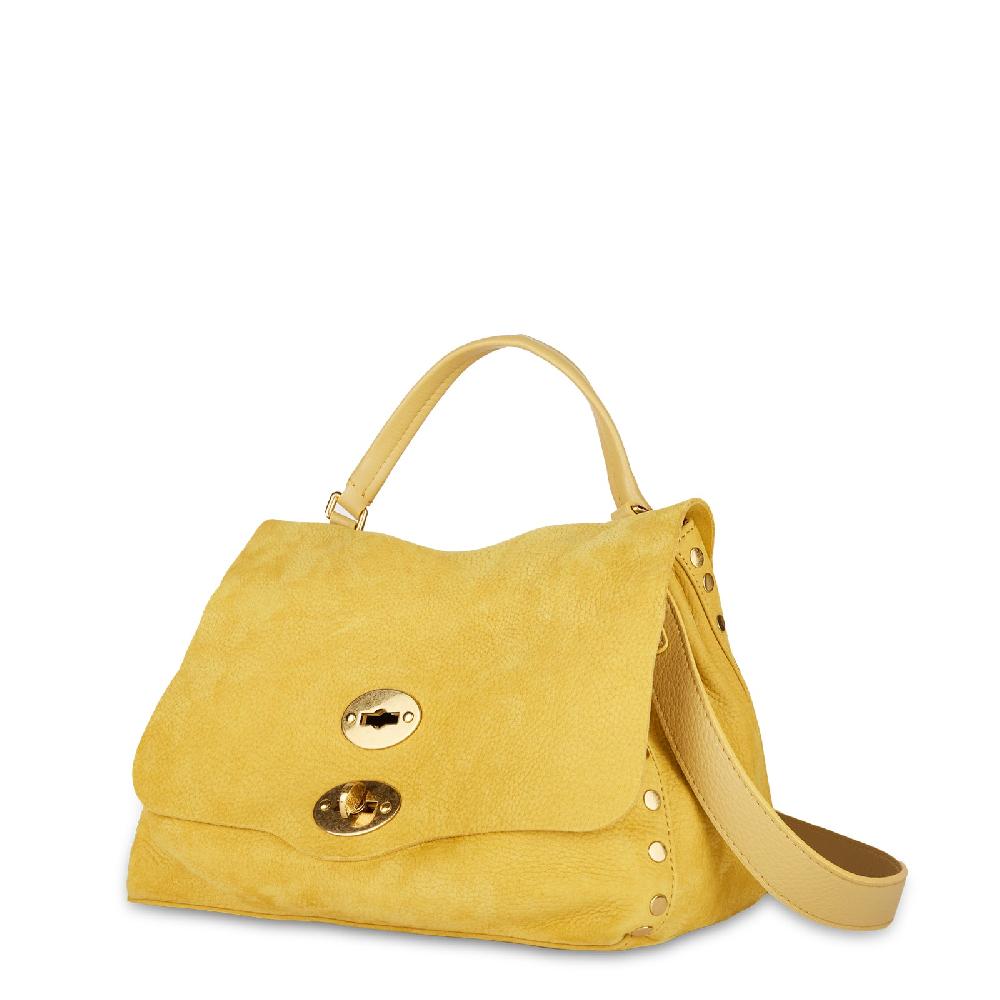 Zanellato BORSA POSTINA® SMALL IN PELLE NABUK YELLOW | Zanellato Acquista Ora