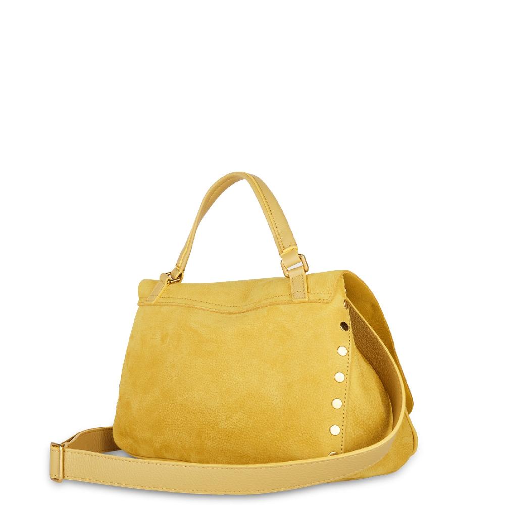 Zanellato BORSA POSTINA® SMALL IN PELLE NABUK YELLOW | Zanellato Acquista Ora