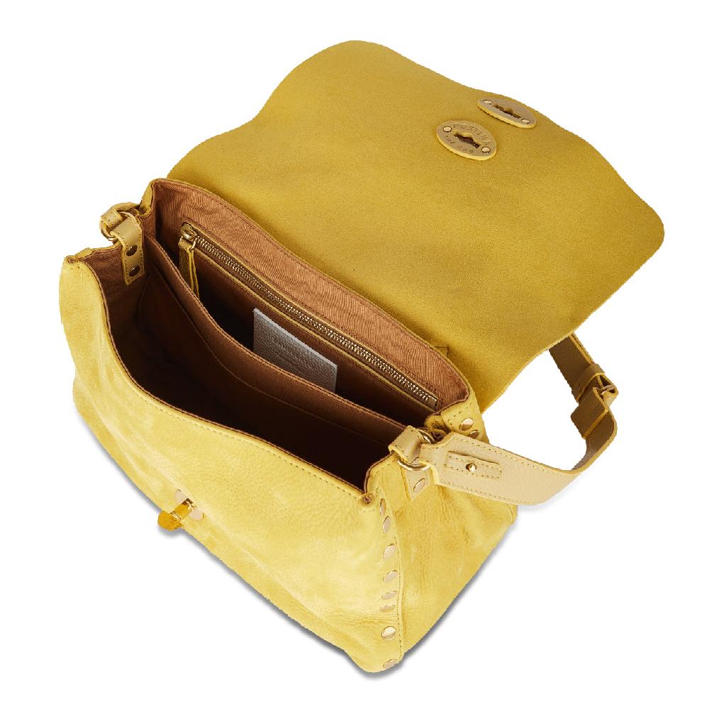 Zanellato BORSA POSTINA® SMALL IN PELLE NABUK YELLOW | Zanellato Acquista Ora