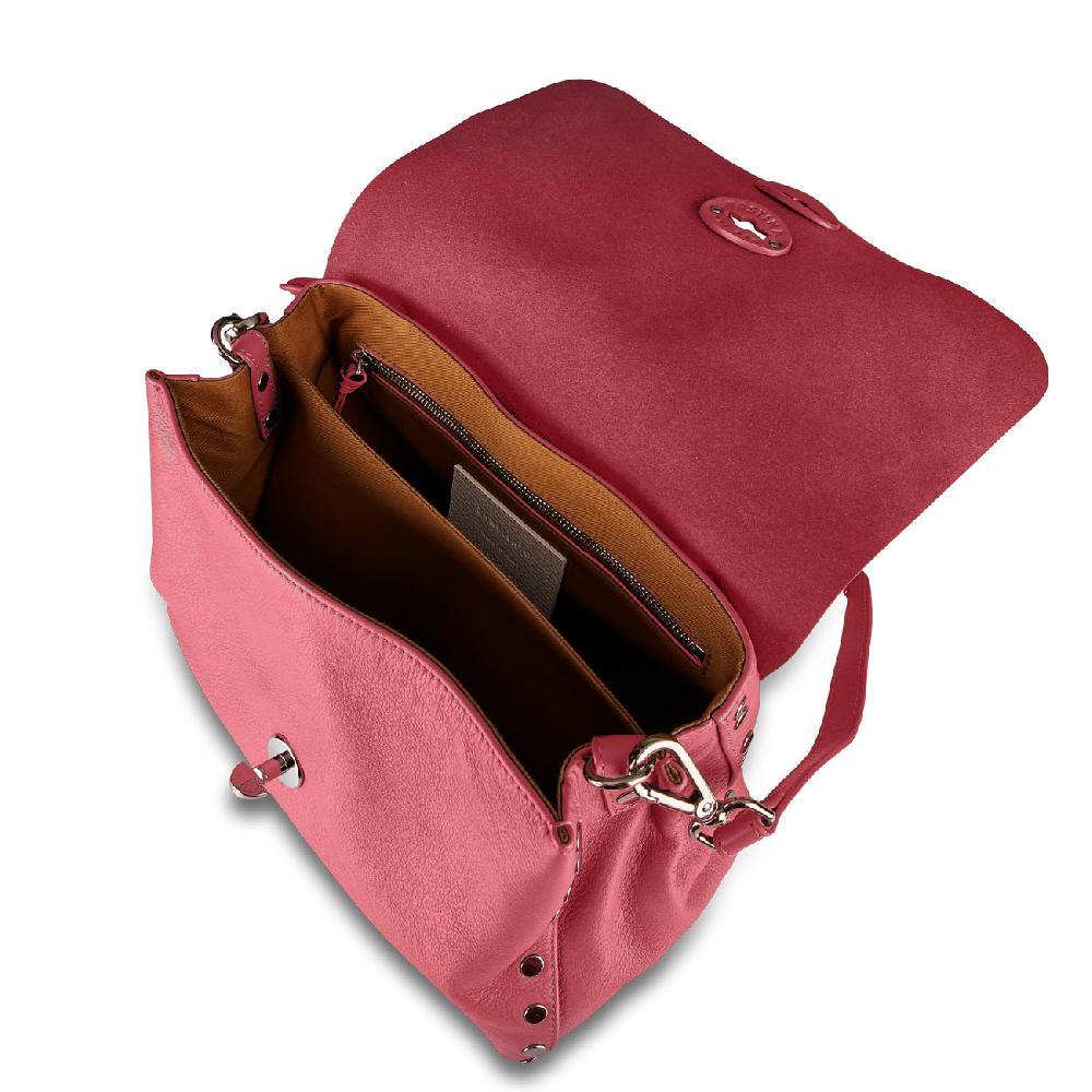 Zanellato BORSA POSTINA® SMALL IN PELLE LISCIA ROSE GUARANA' | Zanellato Promozione Limitata