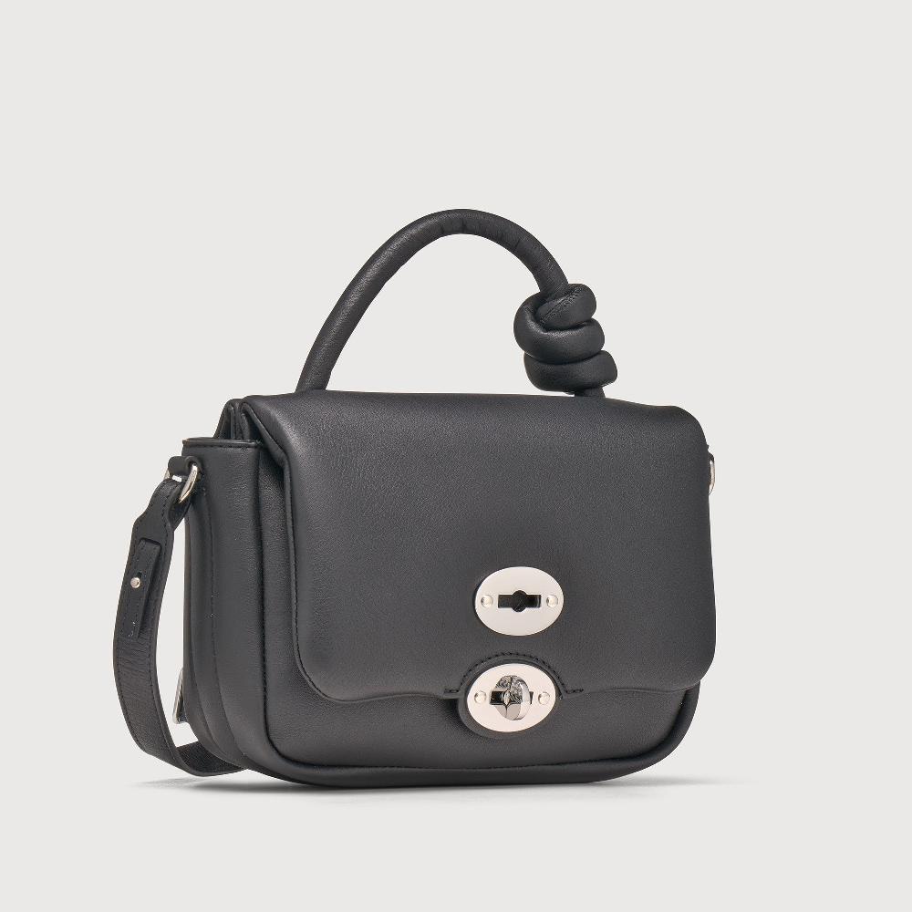 Zanellato BORSA ELLA SOFT SMALL IN PELLE LISCIA BLACK NERO | Zanellato Affare Del Giorno