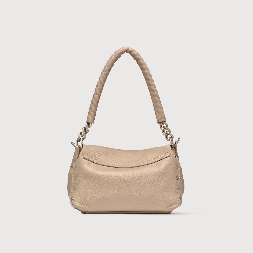 Zanellato BORSA POSTINA® BABY IN PELLE LISCIA GREY SASSONE | Zanellato Prezzo Ridotto
