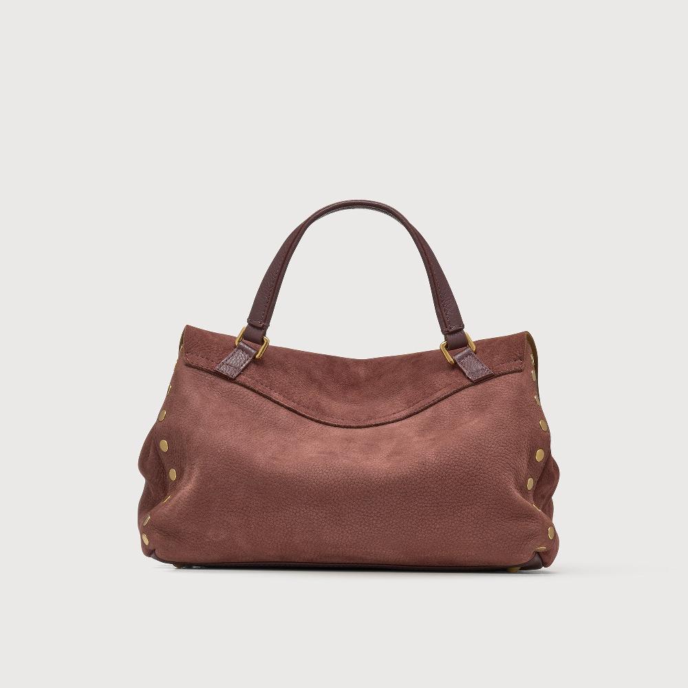 Zanellato BORSA POSTINA® SMALL IN PELLE NABUK RED BARBERA | Zanellato Convenienza
