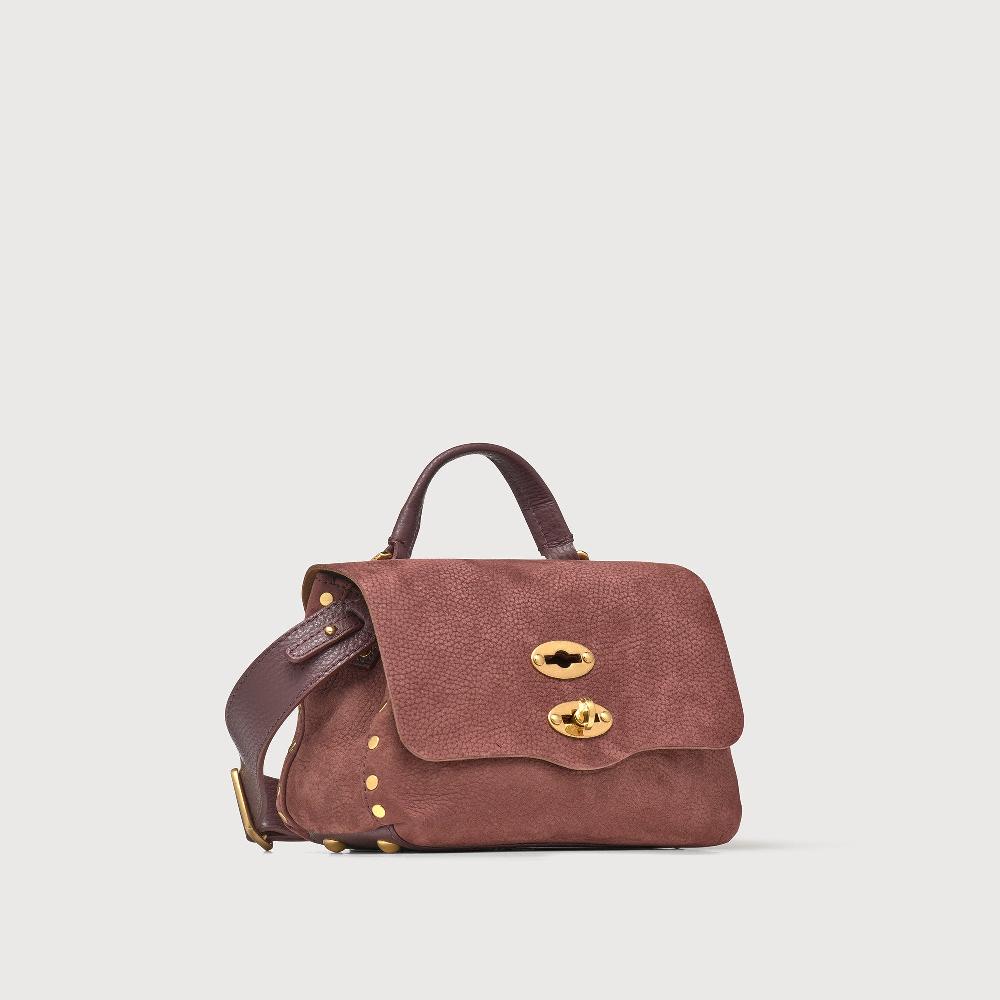 Zanellato BORSA POSTINA® BABY IN PELLE NABUK RED BARBERA | Zanellato Novità