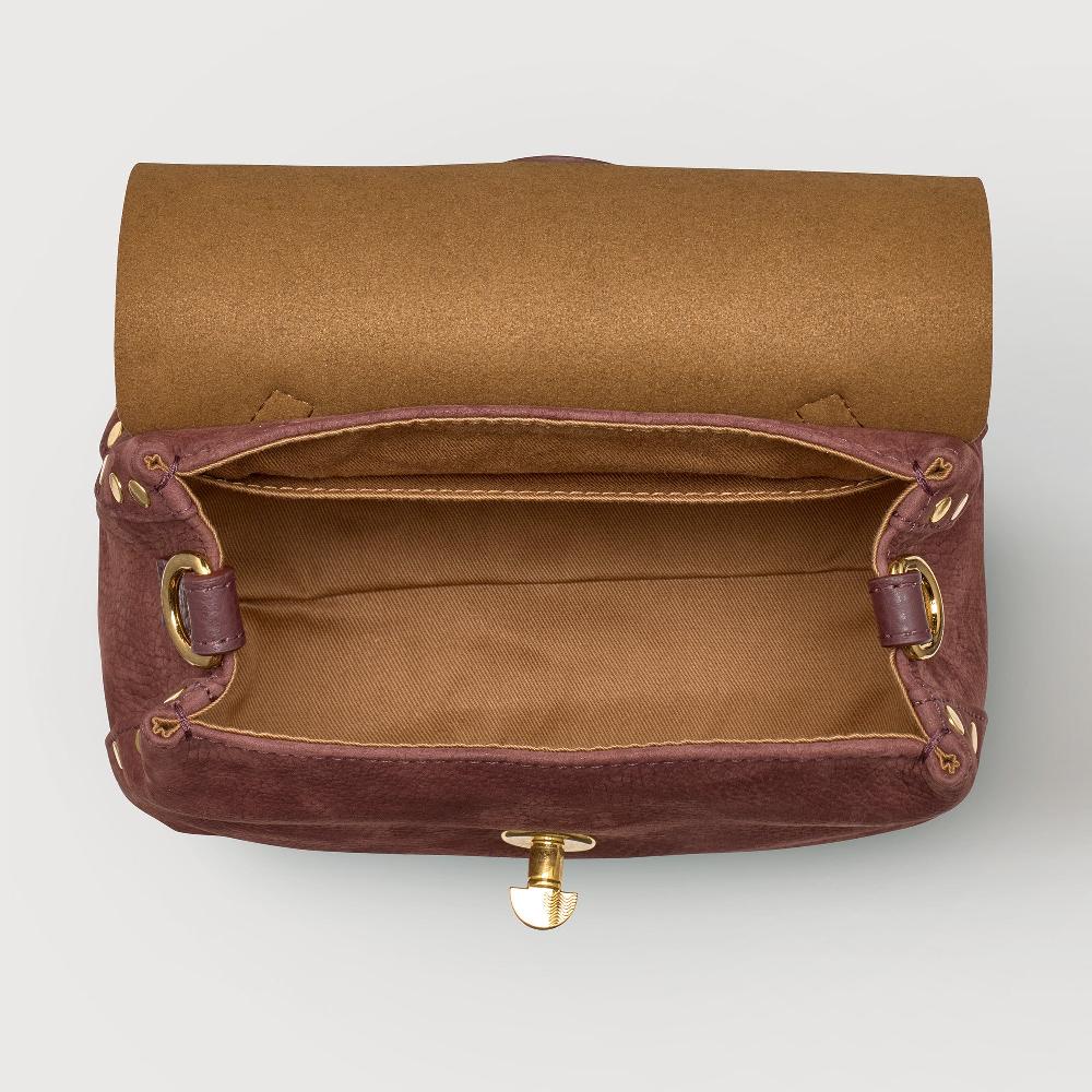 Zanellato BORSA POSTINA® BABY IN PELLE NABUK RED BARBERA | Zanellato Novità