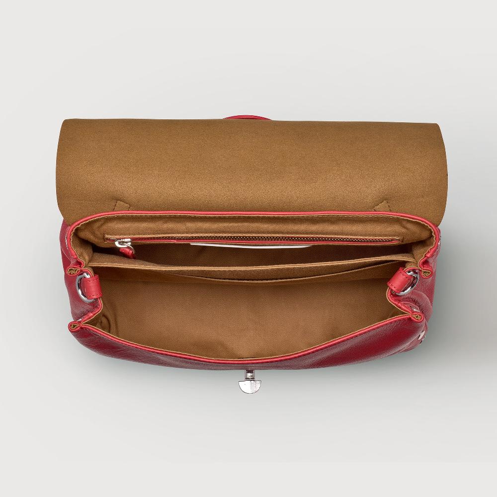 Zanellato BORSA POSTINA® SMALL IN PELLE LISCIA RED VALTELLINA | Zanellato Outlet