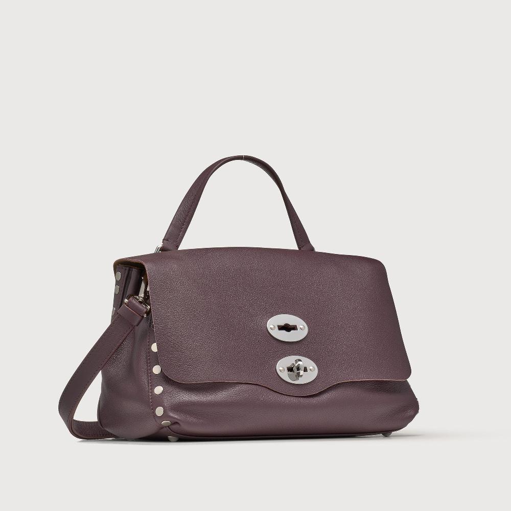 Zanellato BORSA POSTINA® SMALL IN PELLE LISCIA BROWN SANZENO | Zanellato In Vendita